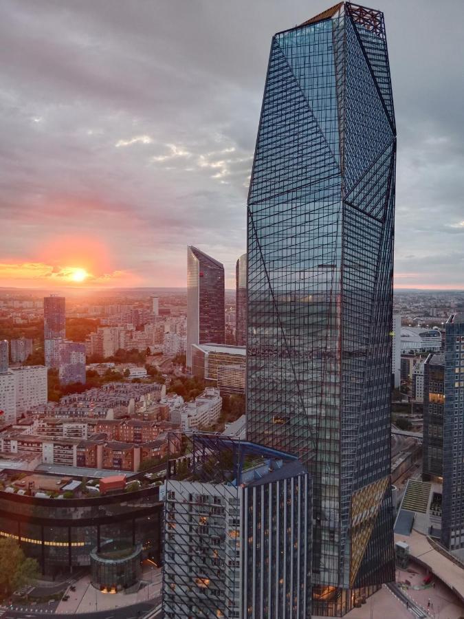 Panoramic Great View Apartment Puteaux Exterior foto